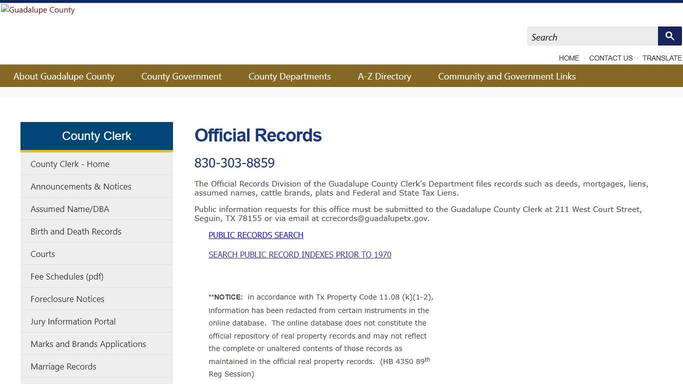 Guadalupe County, Texas